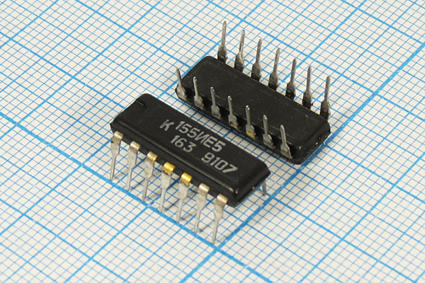 МС К155ИЕ5\DIP-14\