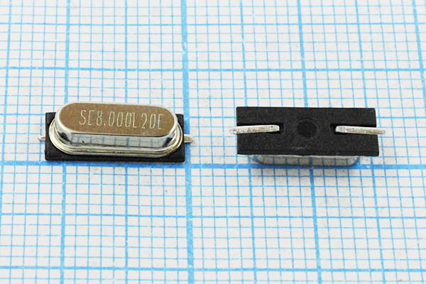 8000 \SMD49S3\20\ 10\ 30/-40~85C\49S2-SMD\1Г