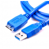 шнур шт USB A-шт microUSB B/USB3.0\1,5м\фил\Ni